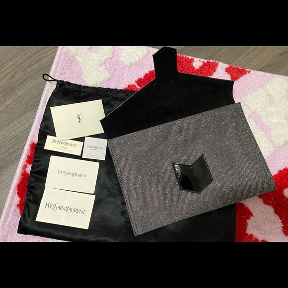 Authentic 💯 YSL Clutch - Picture 6 of 16